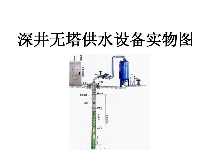 广昌县井泵无塔式供水设备